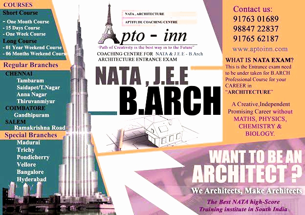 Best Nata Coaching Classes for Future Architects